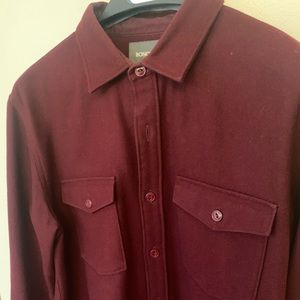 Bonobos wool shirt size XL slim
